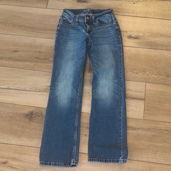 Wrangler Women's Boot Cut Jeans in Blue - Picture 2 of 4